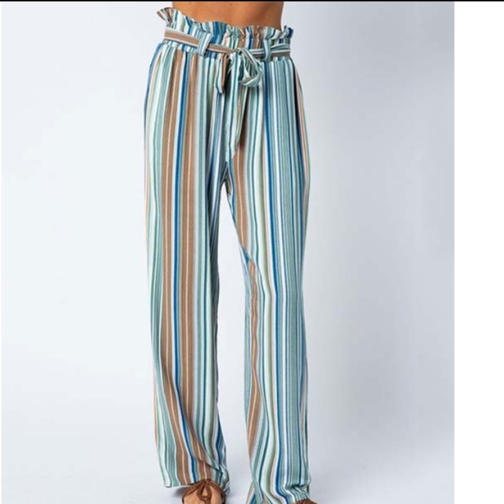 Cozy Casual paper bag pants